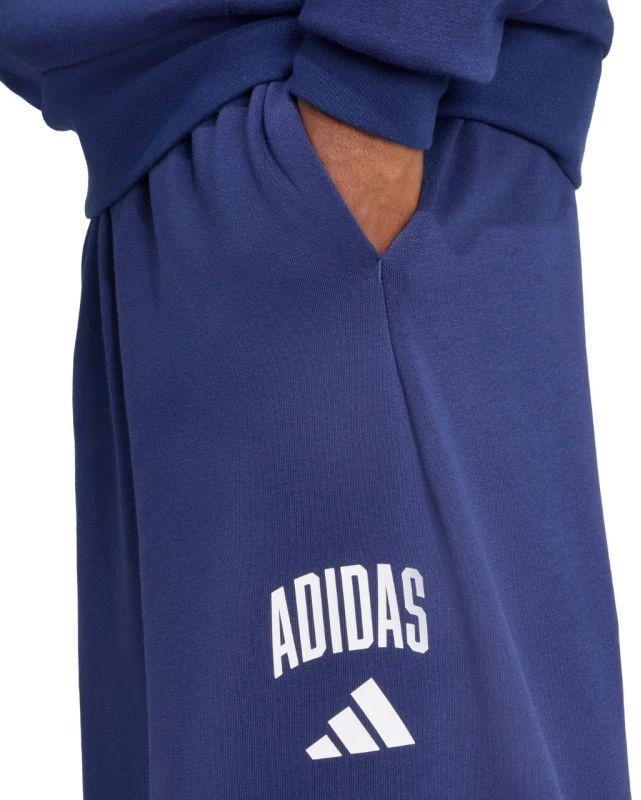 Adidas Kolegialinės Vyriškos Kelnės Tamsiai Mėlynos JM9179