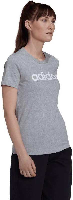 adidas Laisvalaikio Essentials Slim Logotipo Marškinėliai W HL2053