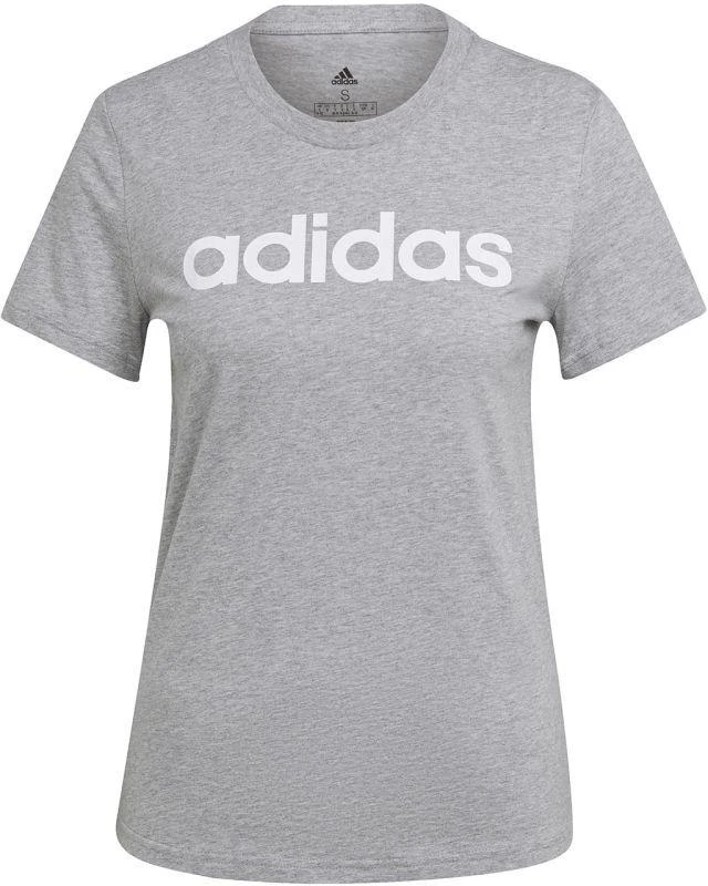 adidas Laisvalaikio Essentials Slim Logotipo Marškinėliai W HL2053
