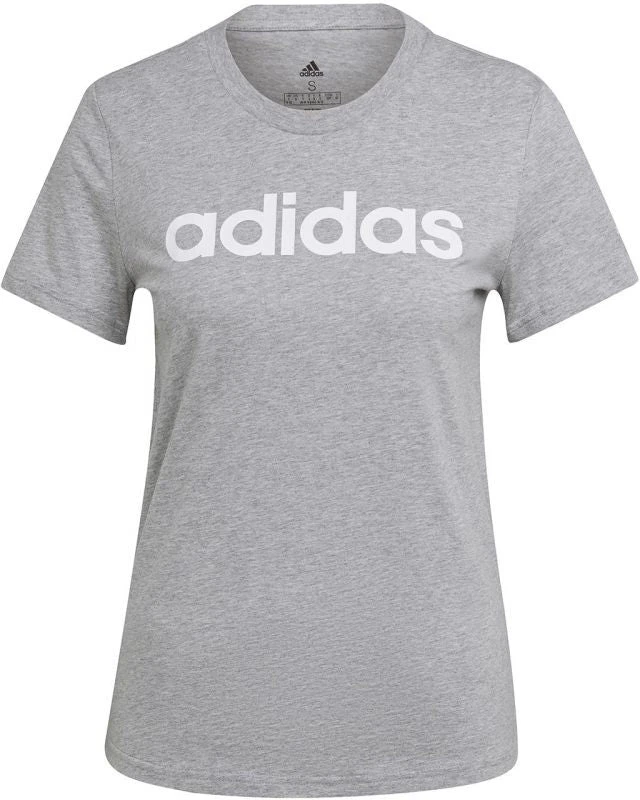 adidas Laisvalaikio Essentials Slim Logotipo Marškinėliai W HL2053