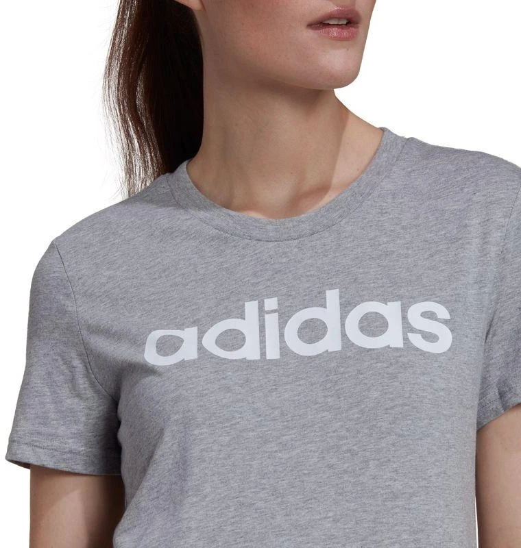 adidas Laisvalaikio Essentials Slim Logotipo Marškinėliai W HL2053