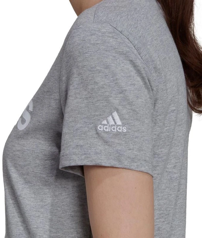 adidas Laisvalaikio Essentials Slim Logotipo Marškinėliai W HL2053
