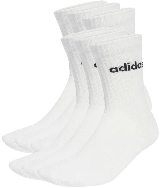 Adidas Linear Crew kojinės su paminkštinimu, 6 poros JL6096