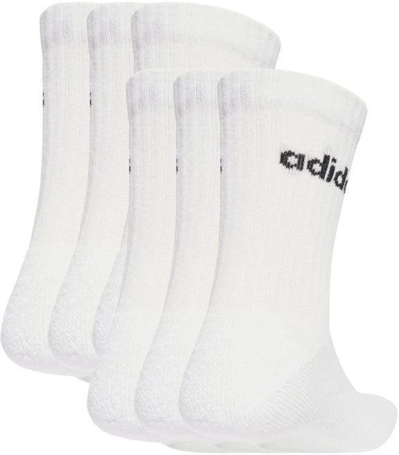 Adidas Linear Crew kojinės su paminkštinimu, 6 poros JL6096