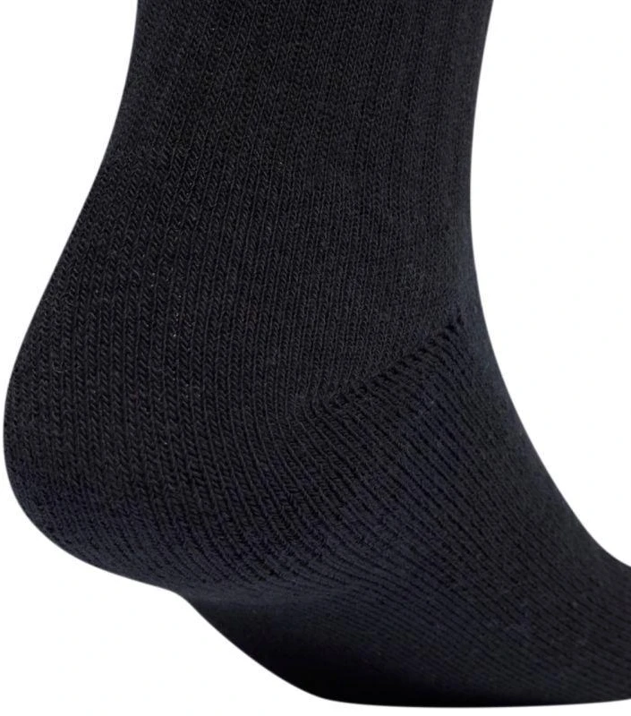 adidas Linijinės Vidutinio Aukščio Kojinės su Amortizacija, 6 poros, juodos JL6094