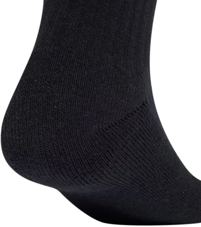adidas Linijinės Vidutinio Aukščio Kojinės su Amortizacija, 6 poros, juodos JL6094