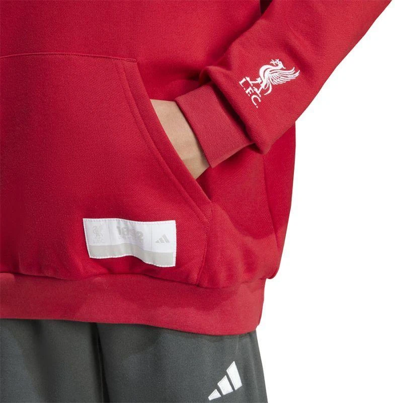 Adidas Liverpool FC Džemperis su gobtuvu, jaunimo JW7879