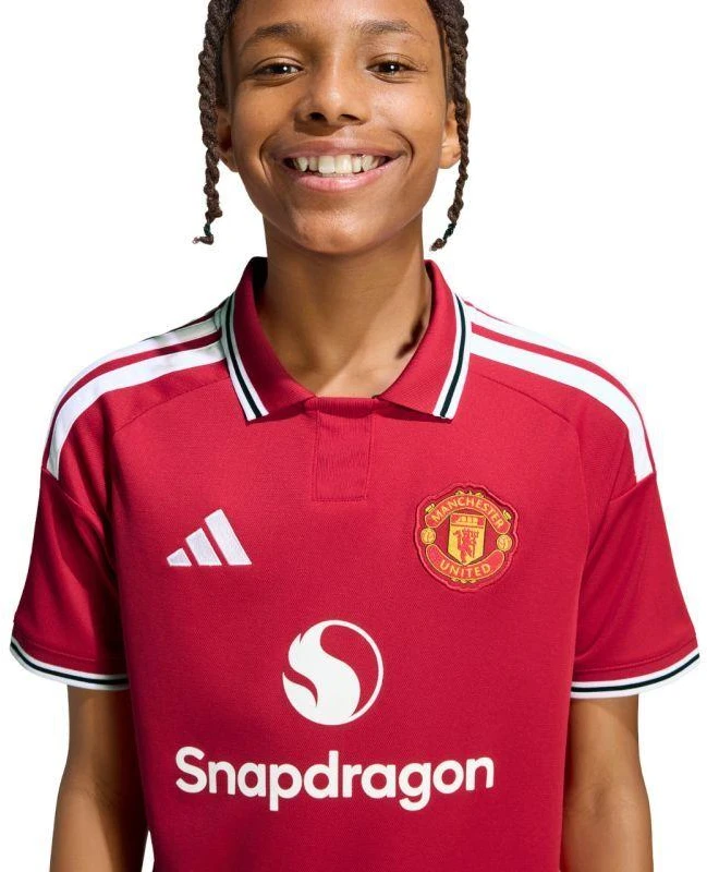 adidas Manchester United 26/27 namų aprangos marškinėliai raudoni KC4796