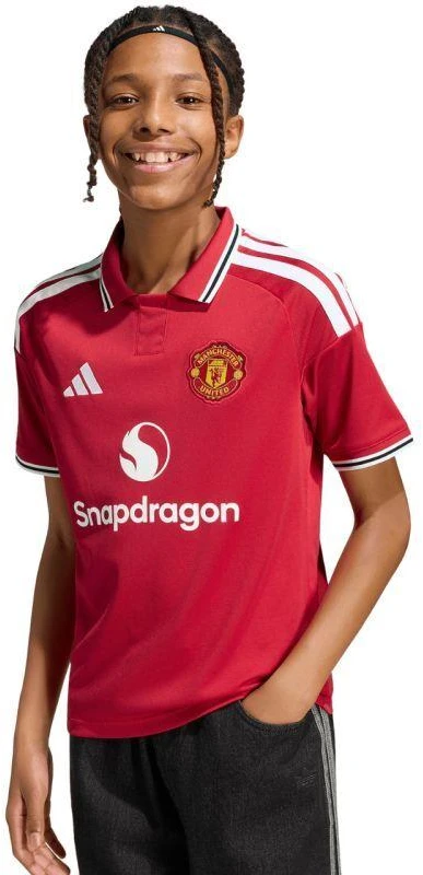 adidas Manchester United 26/27 namų aprangos marškinėliai raudoni KC4796