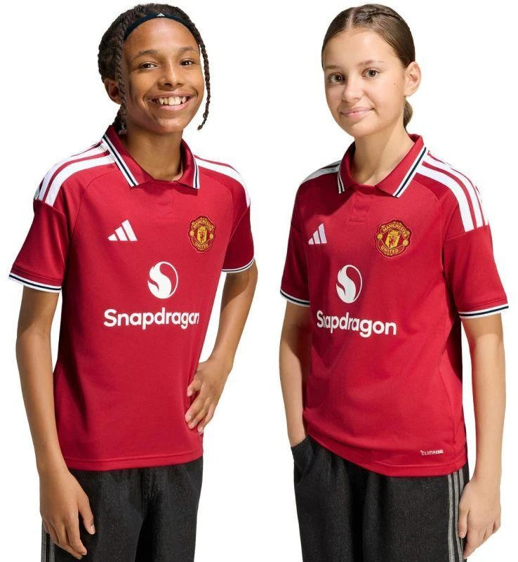 adidas Manchester United 26/27 namų aprangos marškinėliai raudoni KC4796