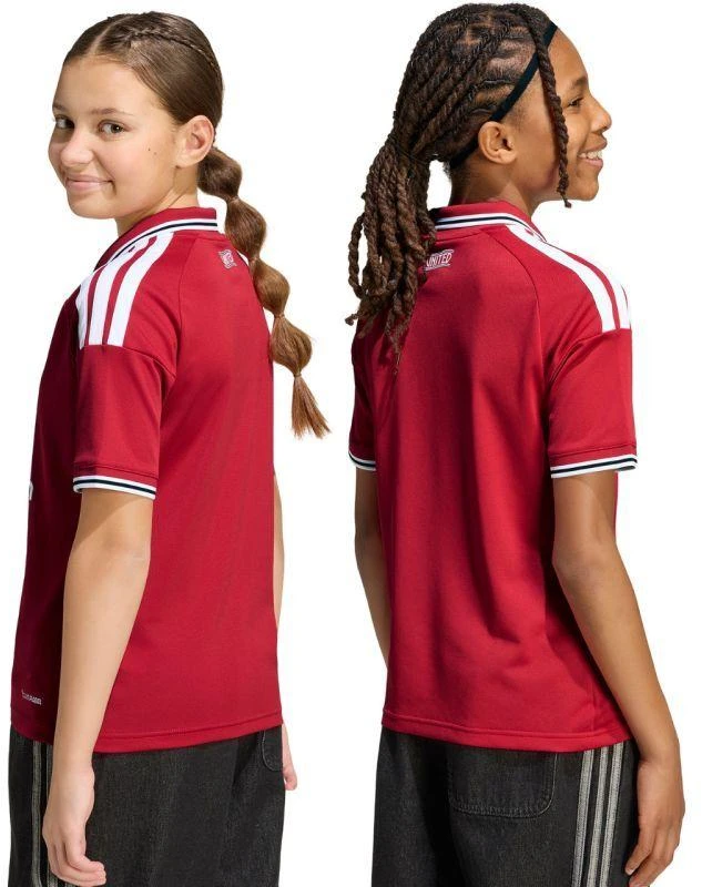 adidas Manchester United 26/27 namų aprangos marškinėliai raudoni KC4796