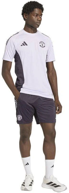 adidas „Manchester United“ treniruočių marškinėliai JSY KA8932 – violetiniai