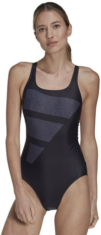 adidas maudymosi kostiumas Big Bars Suit W HR4381
