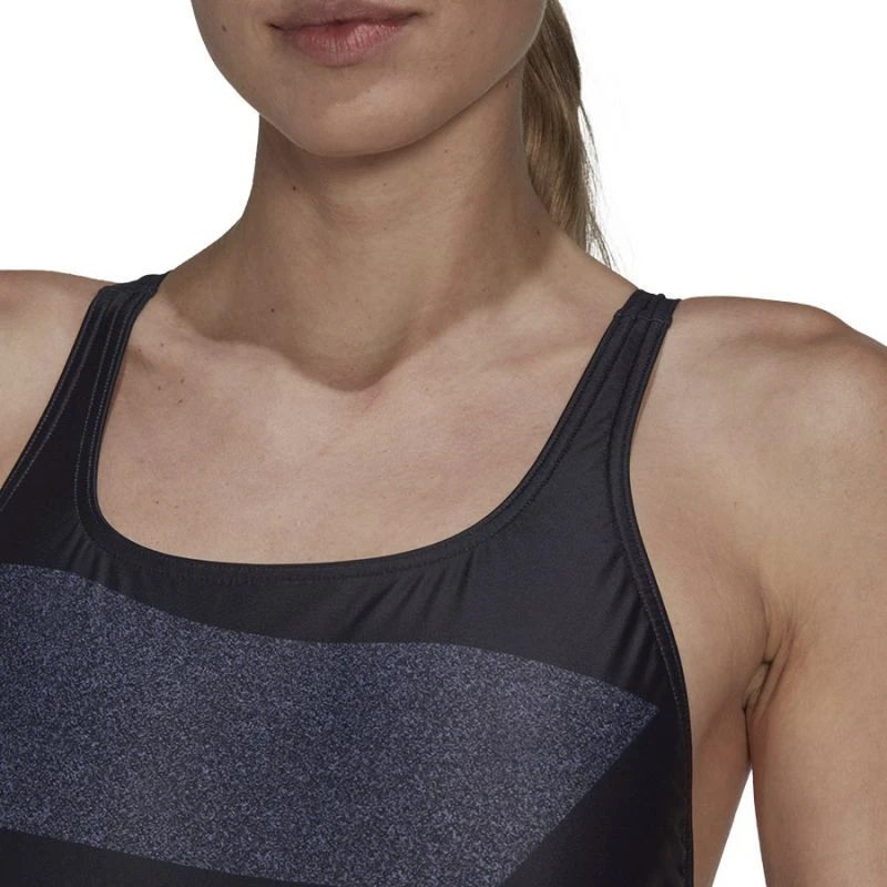 adidas maudymosi kostiumas Big Bars Suit W HR4381