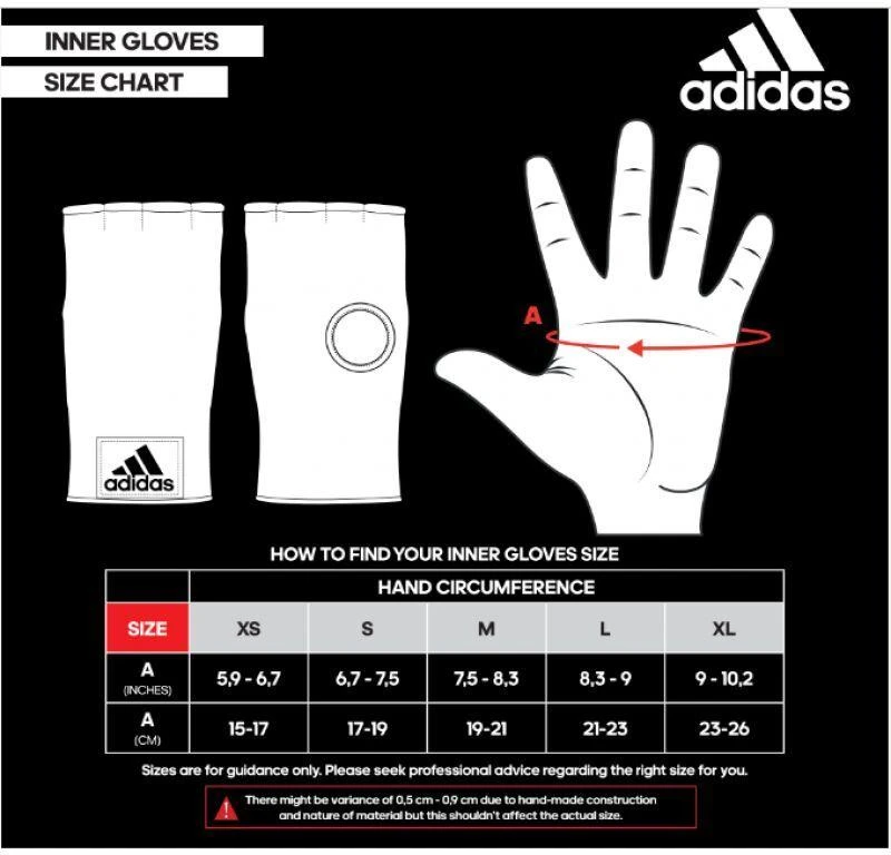 Adidas Mexican ADISBP012S Vidinės Pirštinės Juodos