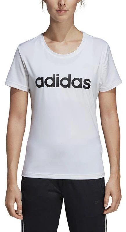 Adidas Moteriški D2M Logotipo Marškinėliai DU2080