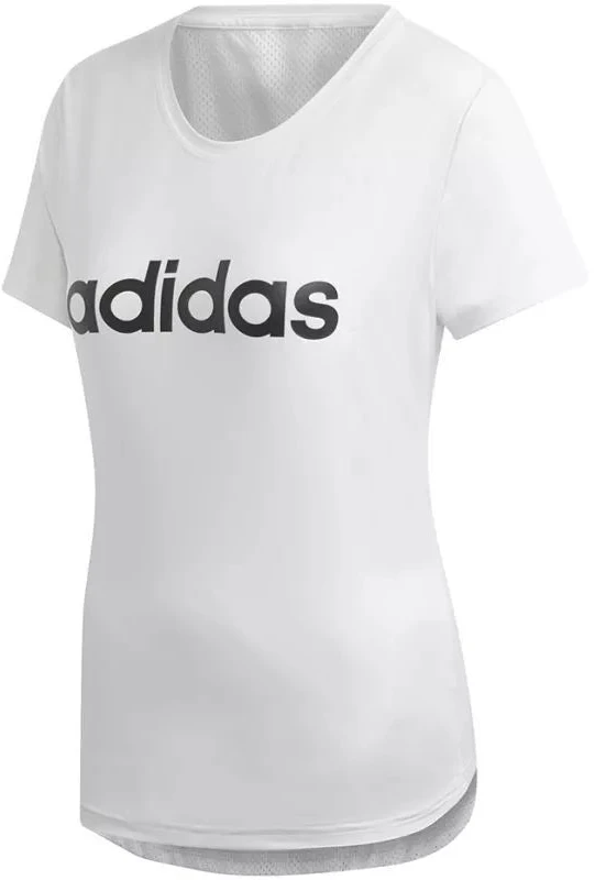 Adidas Moteriški D2M Logotipo Marškinėliai DU2080