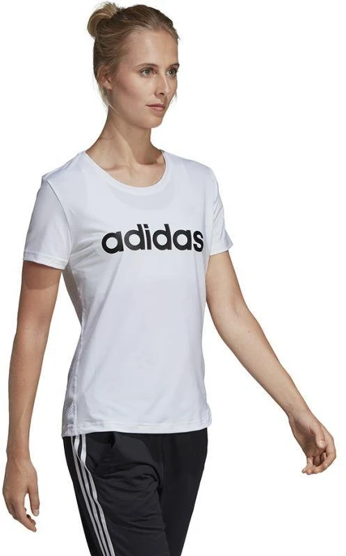 Adidas Moteriški D2M Logotipo Marškinėliai DU2080