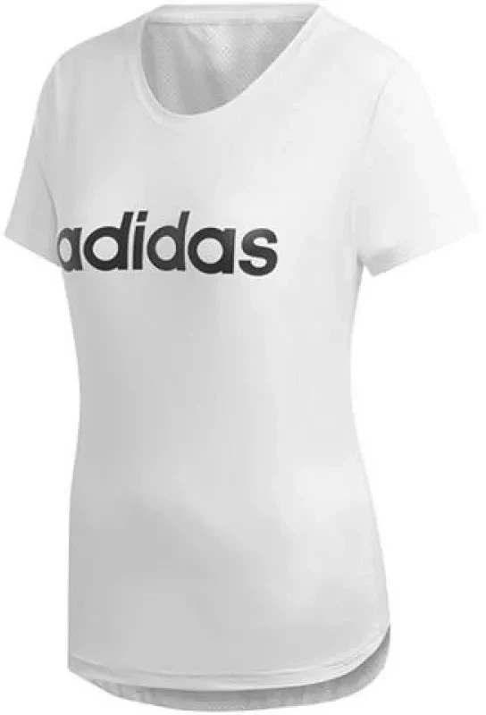 Adidas Moteriški D2M Logotipo Marškinėliai DU2080