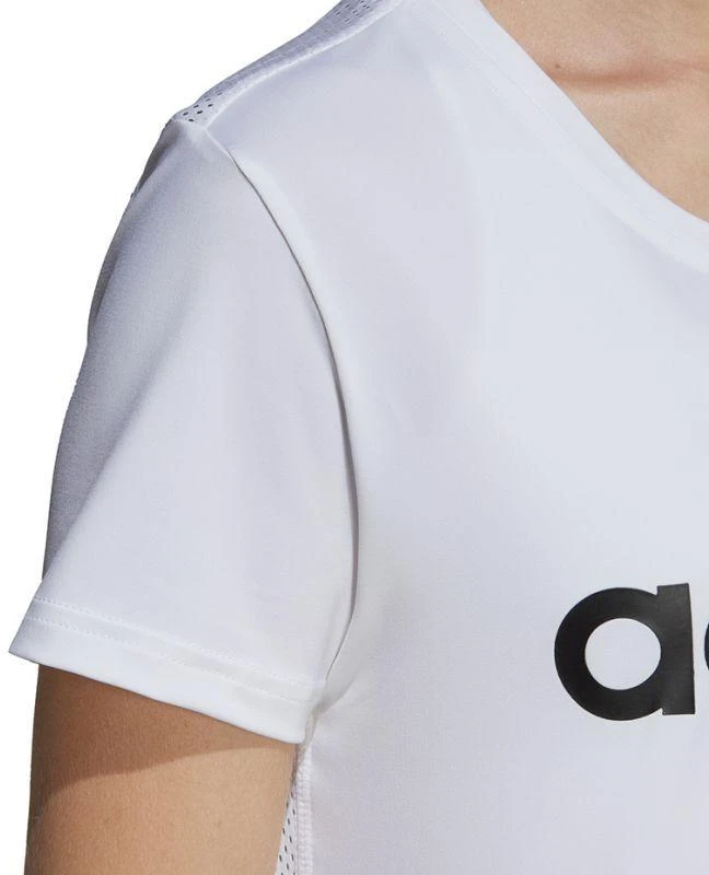 Adidas Moteriški D2M Logotipo Marškinėliai DU2080