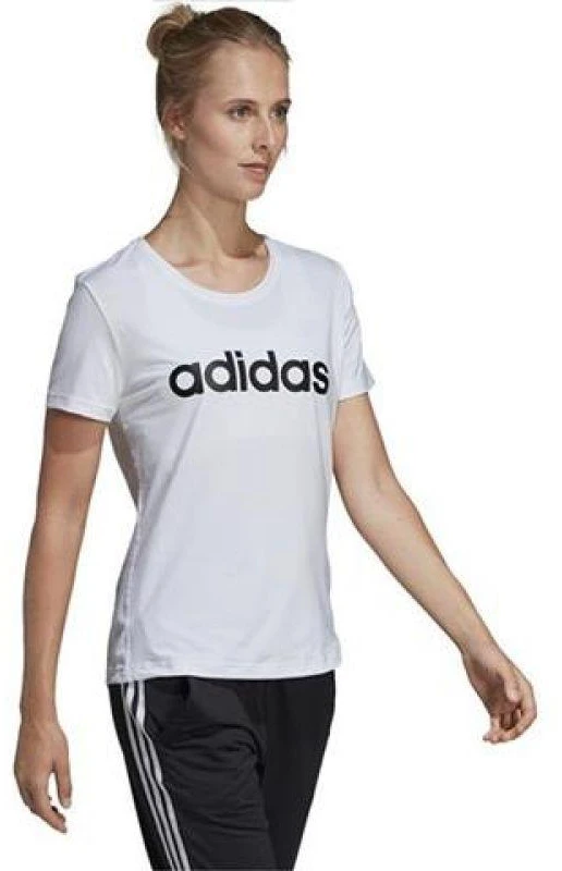 Adidas Moteriški D2M Logotipo Marškinėliai DU2080