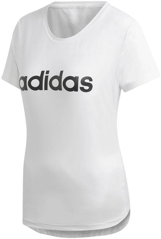 Adidas Moteriški D2M Logotipo Marškinėliai DU2080