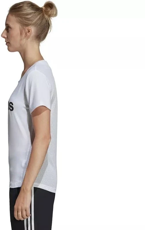 Adidas Moteriški D2M Logotipo Marškinėliai DU2080