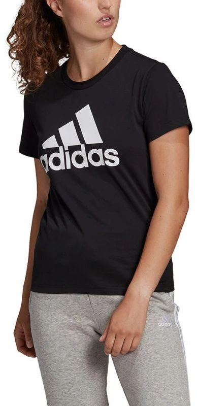 Adidas Moteriški Esminiai Įprasti Marškinėliai GL0722