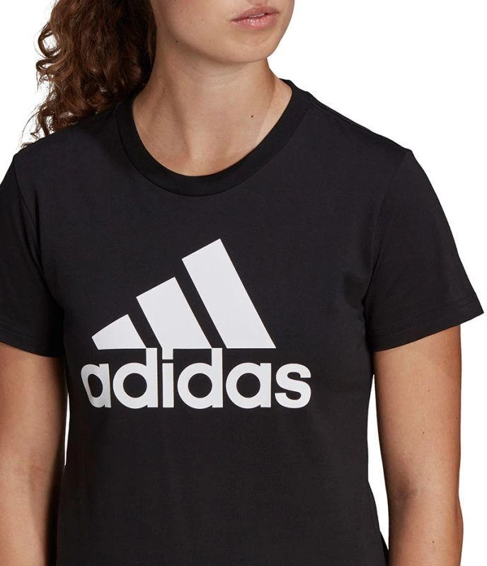 Adidas Moteriški Esminiai Įprasti Marškinėliai GL0722