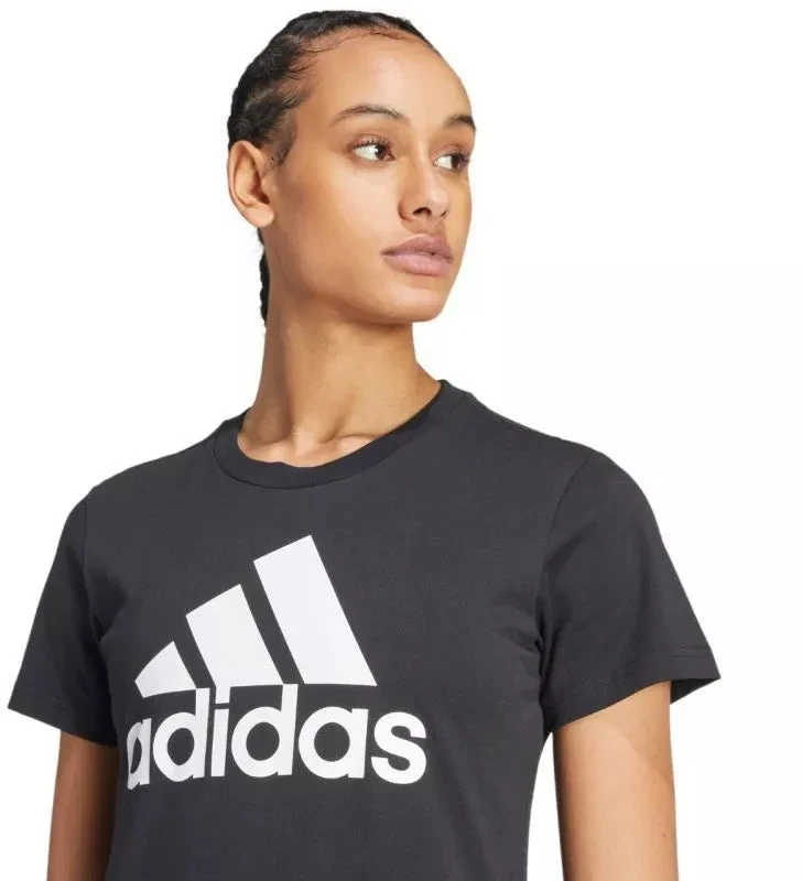 Adidas Moteriški Esminiai Įprasti Marškinėliai GL0722