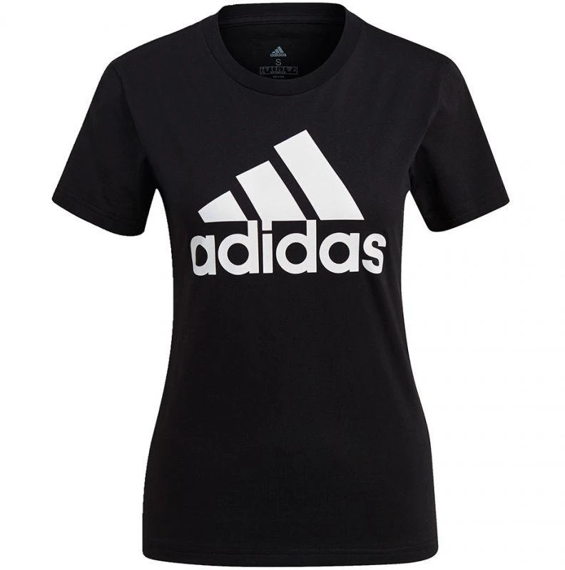 Adidas Moteriški Esminiai Įprasti Marškinėliai GL0722