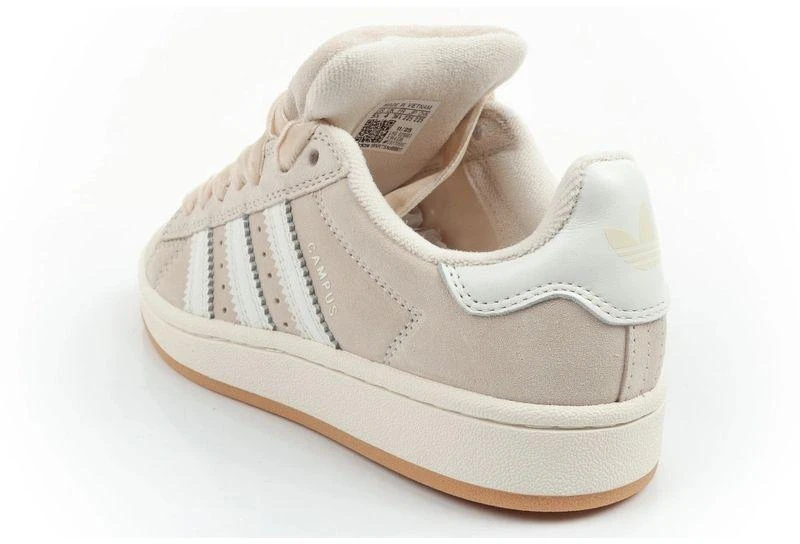 Adidas moteriški sportbačiai Campus 00s odiniai kedai smėlio spalvos
