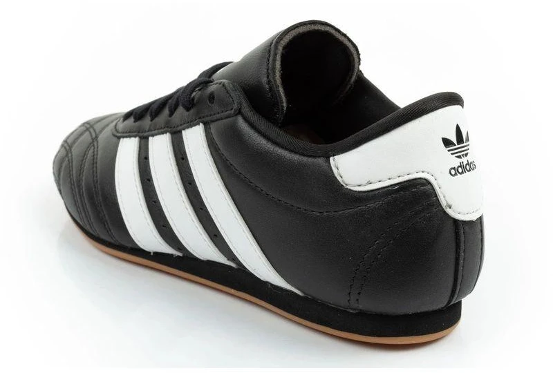 Adidas moteriški sportbačiai Taekwondo Lace juodi madingi odiniai