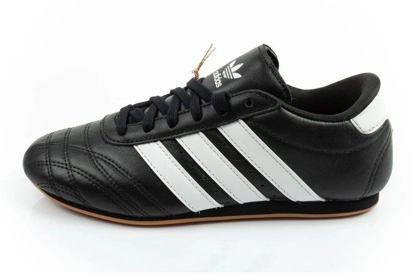 Adidas moteriški sportbačiai Taekwondo Lace juodi madingi odiniai