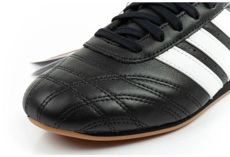 Adidas moteriški sportbačiai Taekwondo Lace juodi madingi odiniai