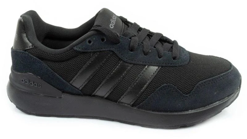 Adidas moteriški sportiniai bateliai Run 60s 4.0 lengvi juodi
