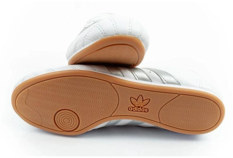 Adidas moteriški sportiniai Taekwondo bateliai su nėriniais, balti, stilingi, odiniai