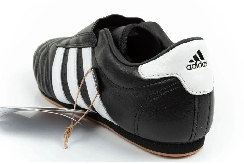 Adidas Moteriški Taekwondo sportiniai bateliai, juodi odiniai, įsispiriami