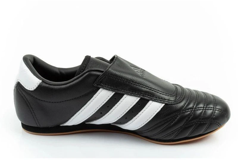 Adidas Moteriški Taekwondo sportiniai bateliai, juodi odiniai, įsispiriami