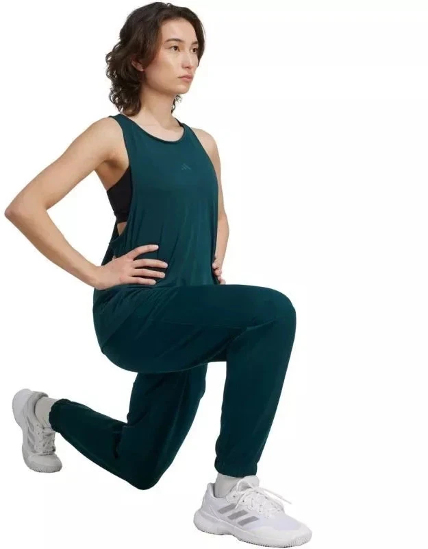 adidas Moteriškos Jogaus Pagrindų Kelnės Žalios JY2812