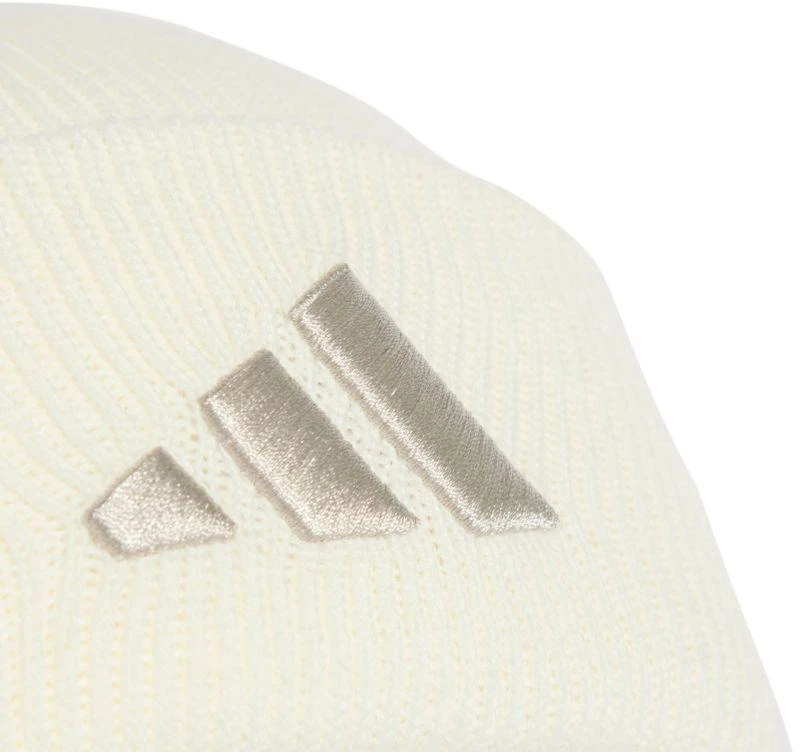 Adidas Naujo Logotipo kepurė su atvartu, kreminė JX5745