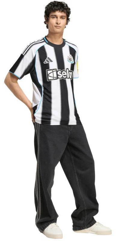 adidas Newcastle United FC 25/26 Namų Vyriški marškinėliai Balta/Juoda JI7382