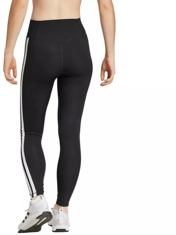adidas Optime Essentials 3-Juostelių 7/8 moteriški juodi leginsai JD6545