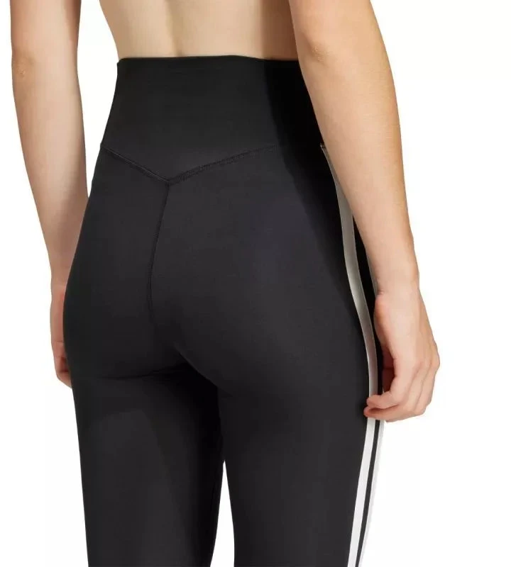 adidas Optime Essentials 3-Juostelių 7/8 moteriški juodi leginsai JD6545