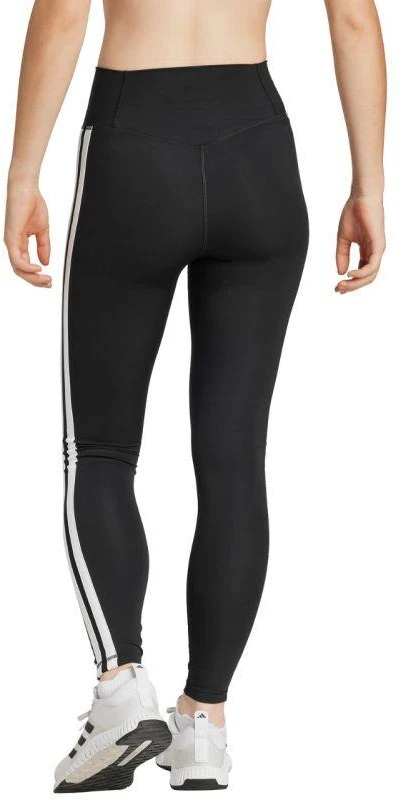 adidas Optime Essentials 3-Juostelių 7/8 moteriški juodi leginsai JD6545
