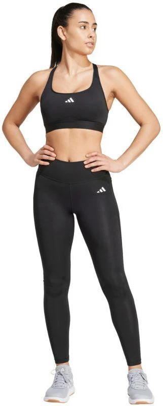 adidas Optime Essentials kelnės Leggings su kišene smulkiems daiktams, ilgos, moteriškos, juodos IT2280