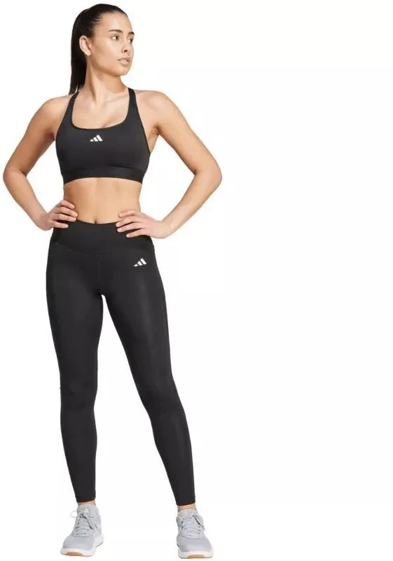 adidas Optime Essentials kelnės Leggings su kišene smulkiems daiktams, ilgos, moteriškos, juodos IT2280