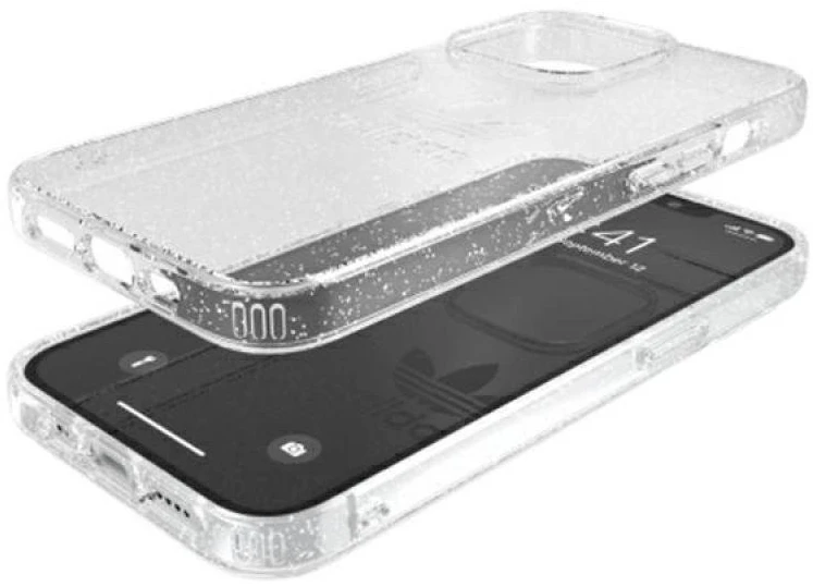 Adidas OR Protective Apple iPhone 13 Pro / 136,1″ skaidrus Dėklas Glitter skaidrus 47120