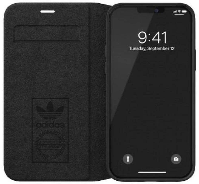 Dėklas Adidas OR Booklet Case PU Baltas juodas/baltas juodas