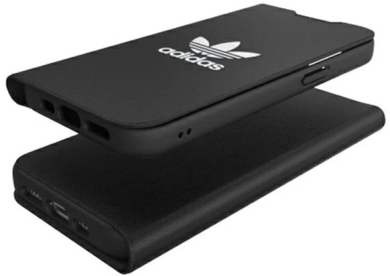 Adidas OR Booklet Dėklas BASIC Apple iPhone 136,1″ juodos spalvos baltos spalvos 47086